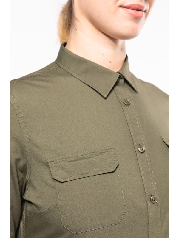 Camisa Safari manga comprida - K591