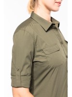 Camisa Safari manga comprida - K591