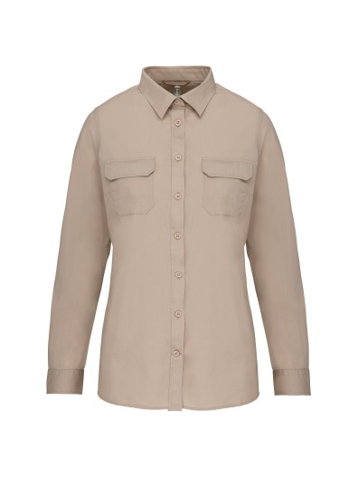 Camisa Safari manga comprida - K591