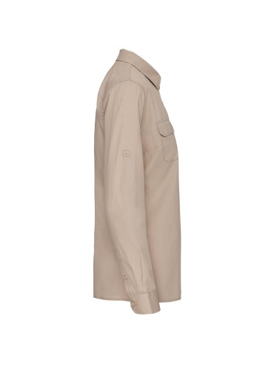 Camisa Safari manga comprida - K591