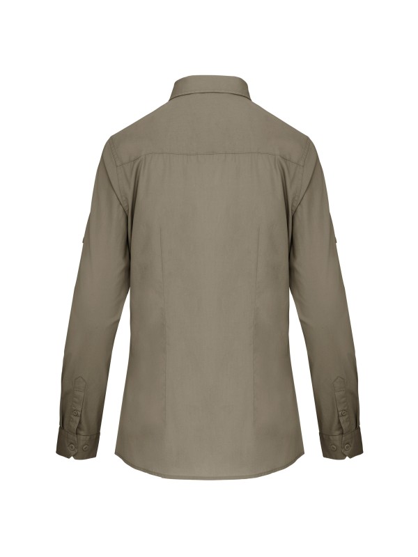 Camisa Safari manga comprida - K591