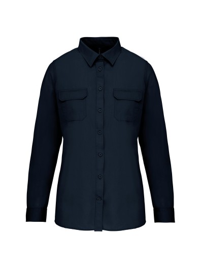 Camisa Safari manga comprida - K591