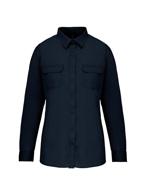 Camisa Safari manga comprida - K591