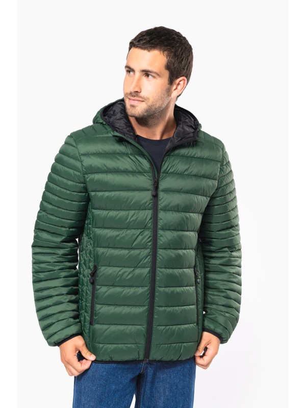 Bluso acolchoado leve com capuz - K6110