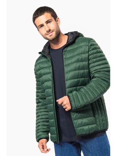 Bluso acolchoado leve com capuz - K6110