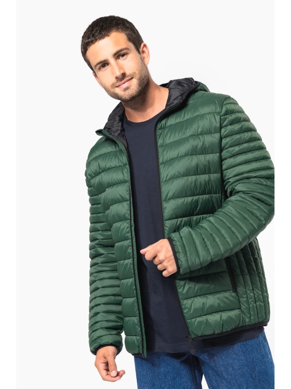 Bluso acolchoado leve com capuz - K6110