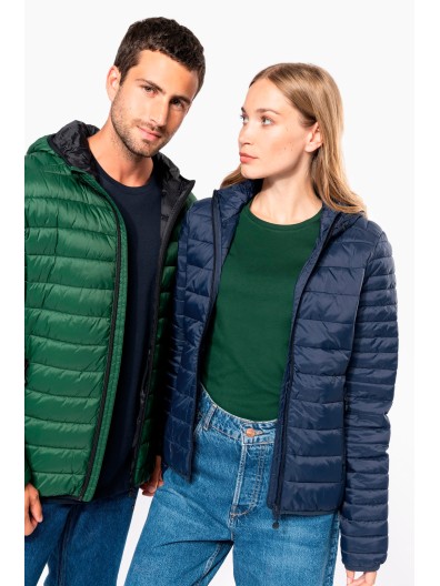 Bluso acolchoado leve com capuz - K6110