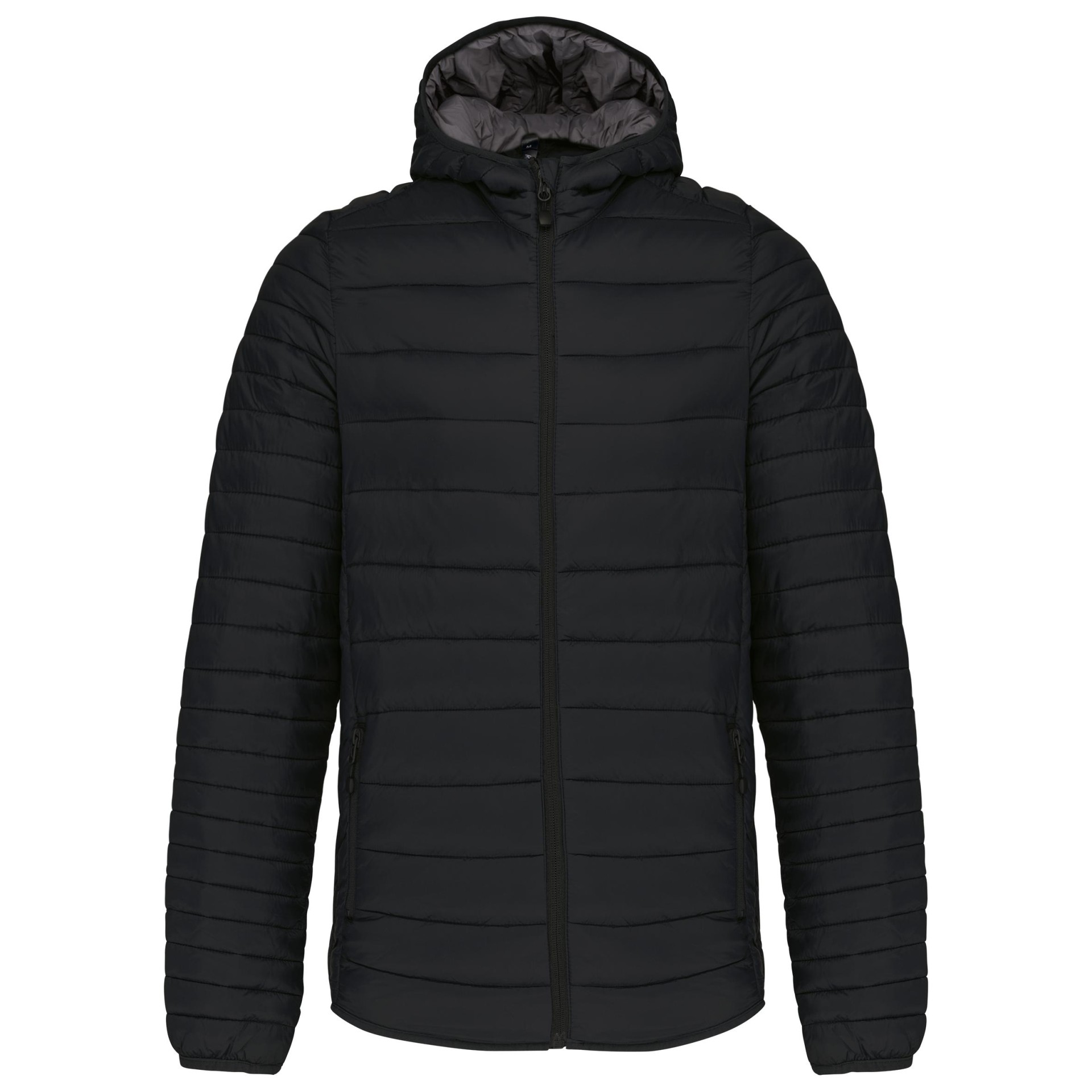 Blusão acolchoado leve com capuz - K6110