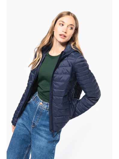Bluso acolchoado leve com capuz - K6111