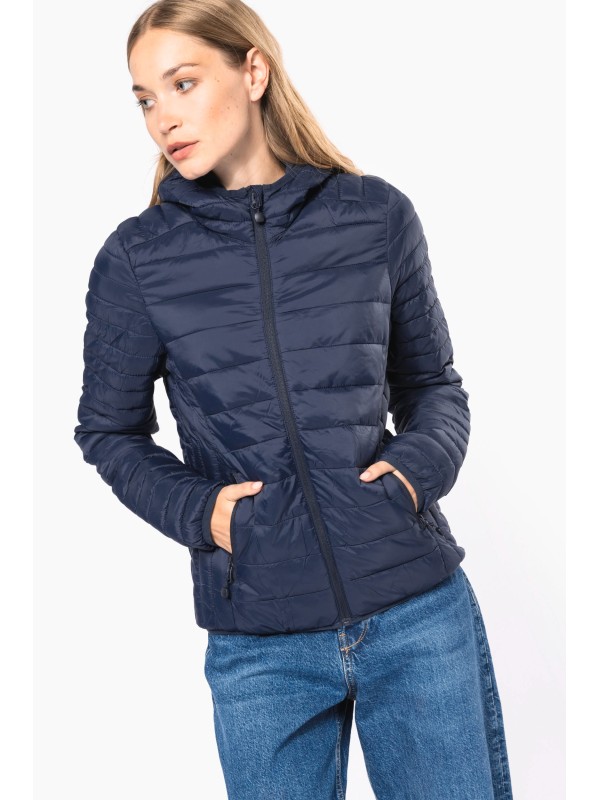 Bluso acolchoado leve com capuz - K6111