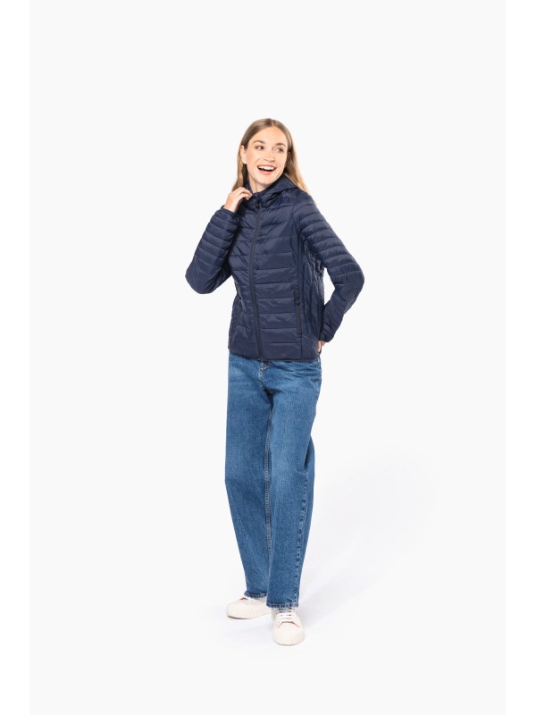 Bluso acolchoado leve com capuz - K6111
