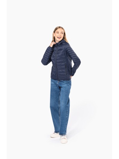 Bluso acolchoado leve com capuz - K6111