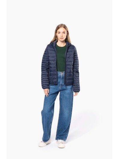 Bluso acolchoado leve com capuz - K6111