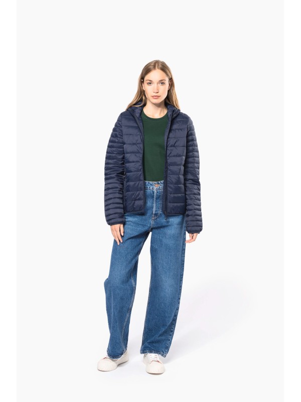 Bluso acolchoado leve com capuz - K6111