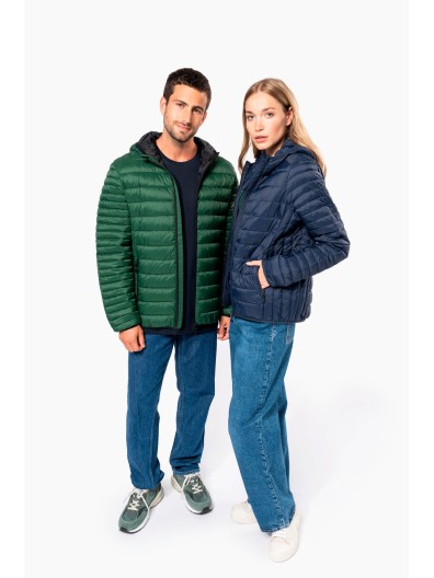 Bluso acolchoado leve com capuz - K6111