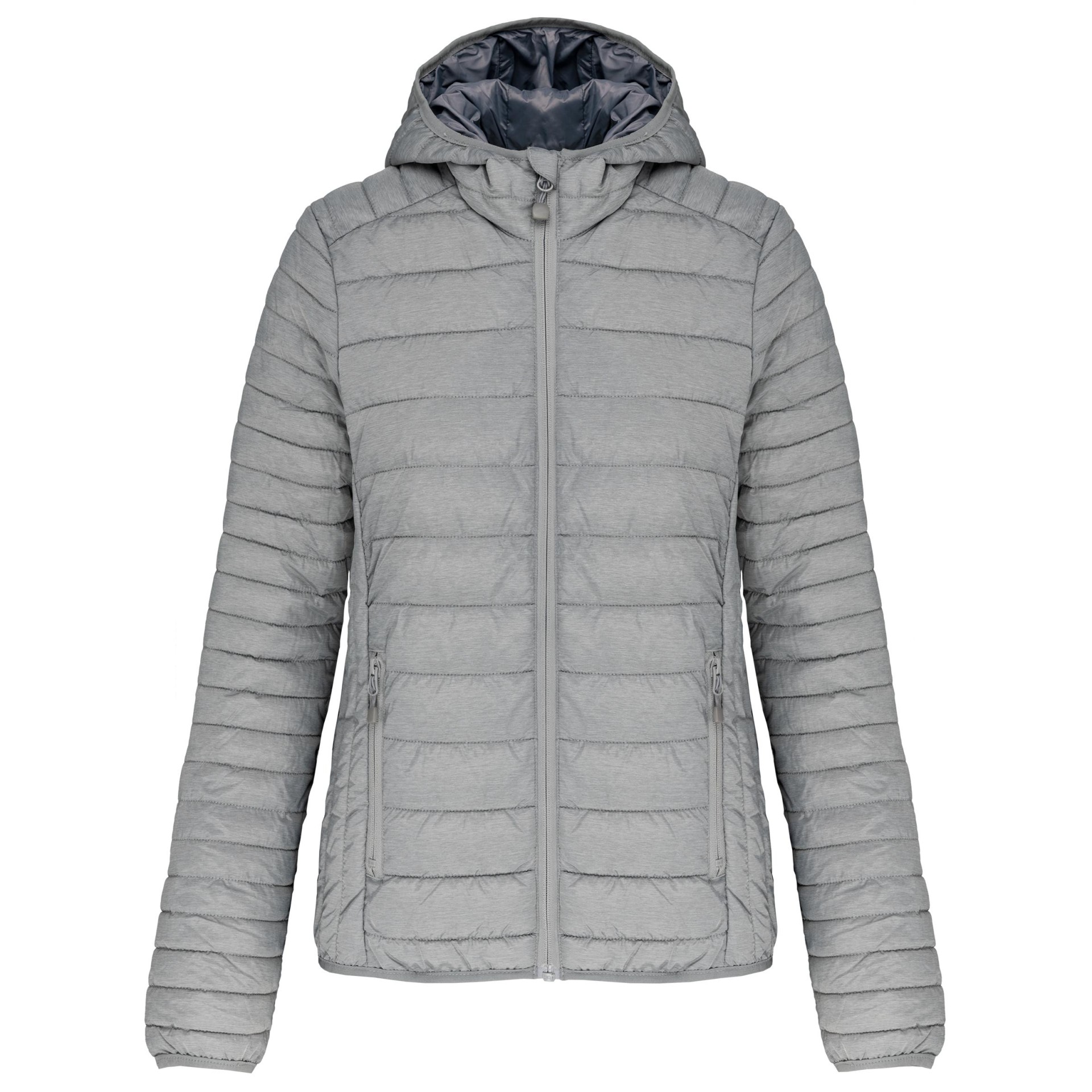 Blusão acolchoado leve com capuz - K6111