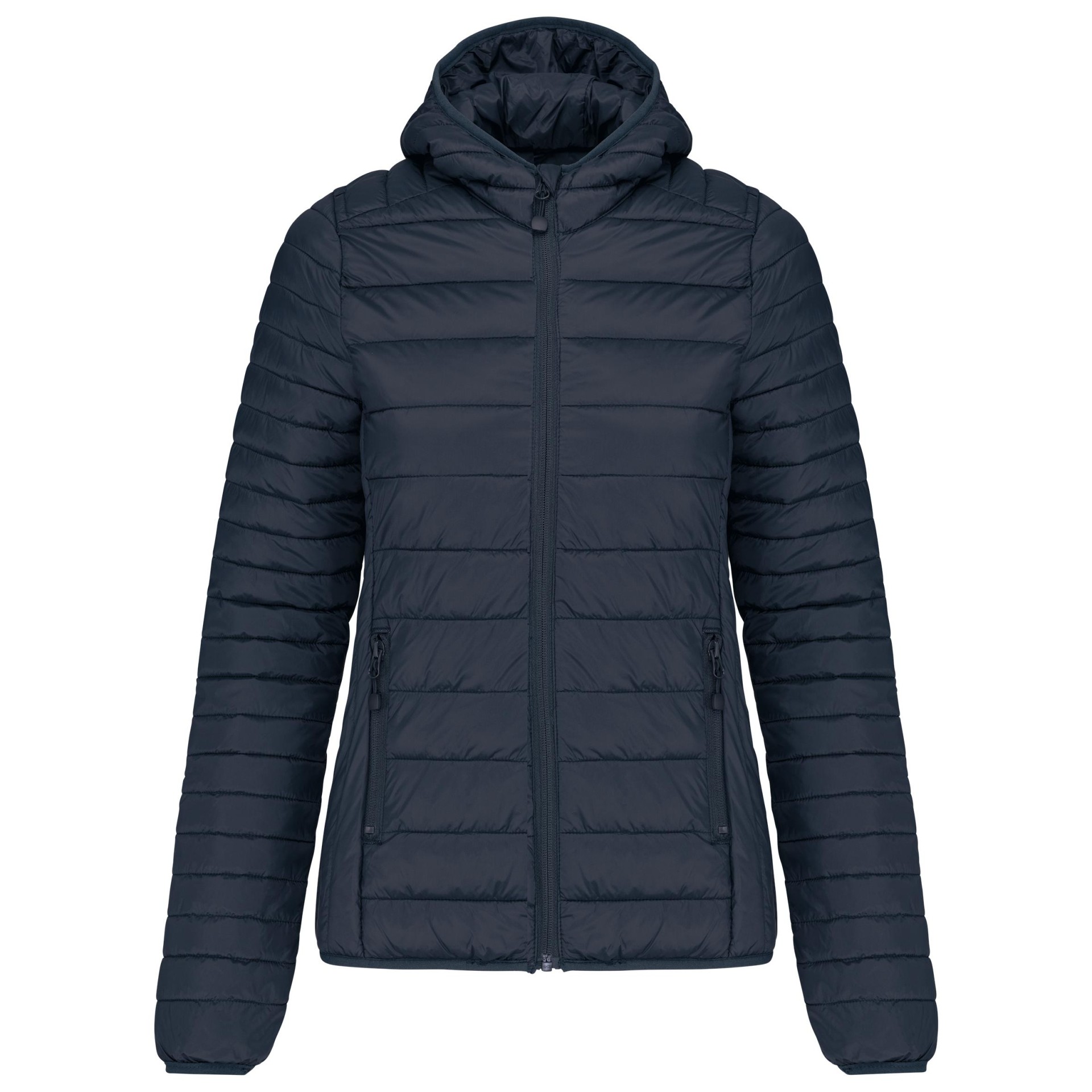 Blusão acolchoado leve com capuz - K6111