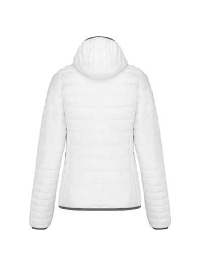 Blus�o acolchoado leve com capuz - K6111