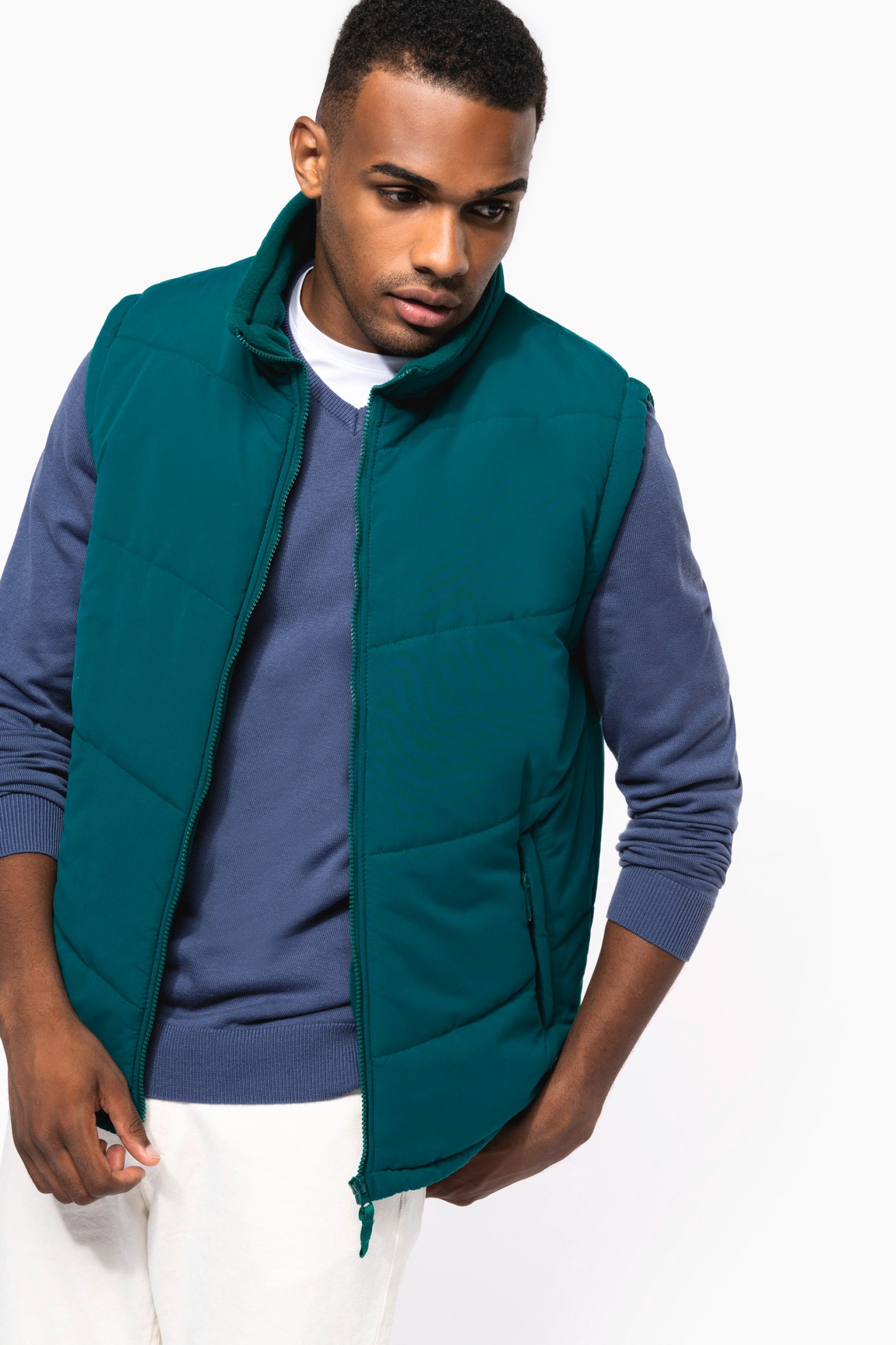 Colete com forro polar - K6118