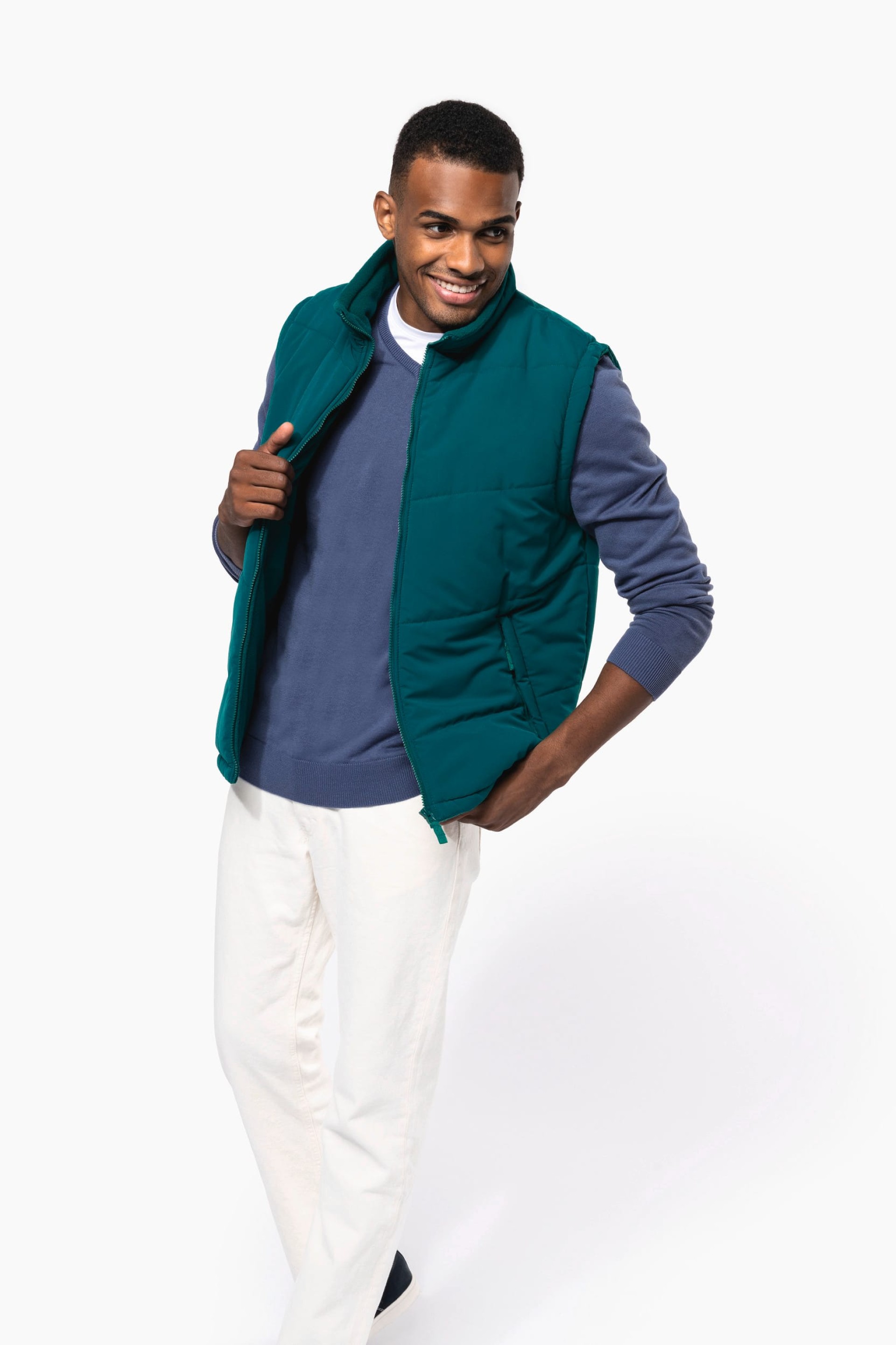 Colete com forro polar - K6118