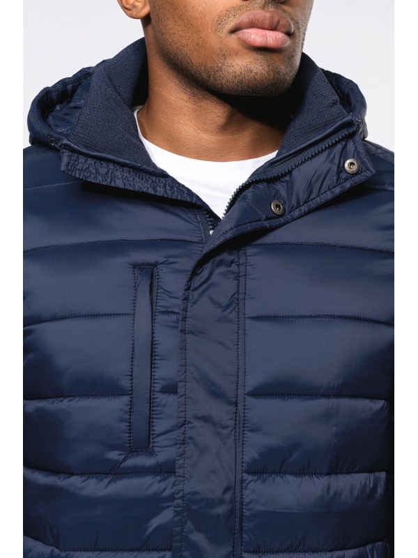 Bluso acolchoado leve com capuz - K6128