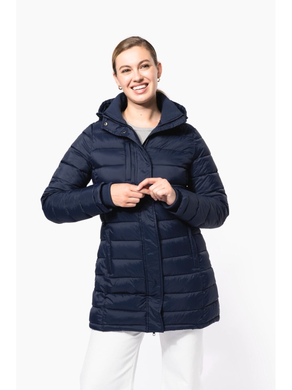 Bluso acolchoado leve com capuz - K6129