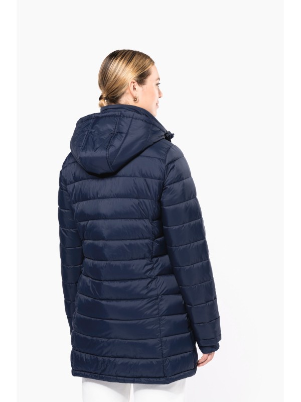 Bluso acolchoado leve com capuz - K6129