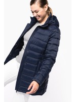 Bluso acolchoado leve com capuz - K6129