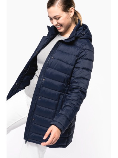 Bluso acolchoado leve com capuz - K6129