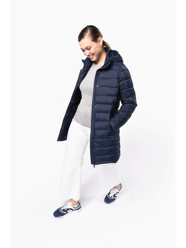 Bluso acolchoado leve com capuz - K6129