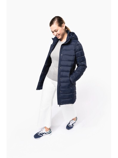 Bluso acolchoado leve com capuz - K6129