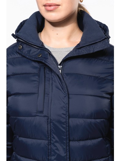 Bluso acolchoado leve com capuz - K6129