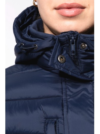 Bluso acolchoado leve com capuz - K6129