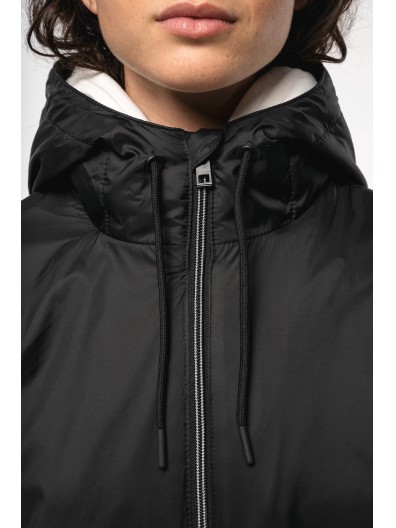 Bluso com capuz e forro micropolar - K6153