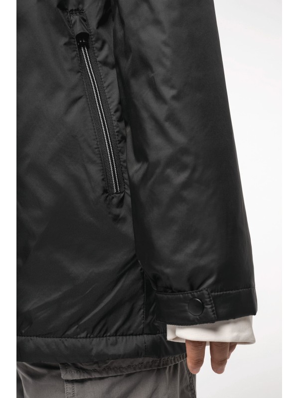 Bluso com capuz e forro micropolar - K6153