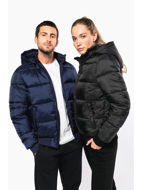 Bluso ripstop reciclado com capuz unissexo - K6166