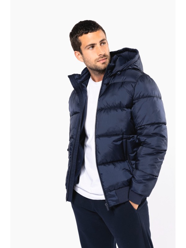 Bluso ripstop reciclado com capuz unissexo - K6166