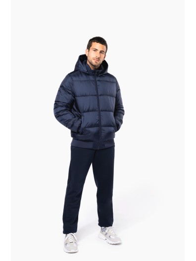 Bluso ripstop reciclado com capuz unissexo - K6166