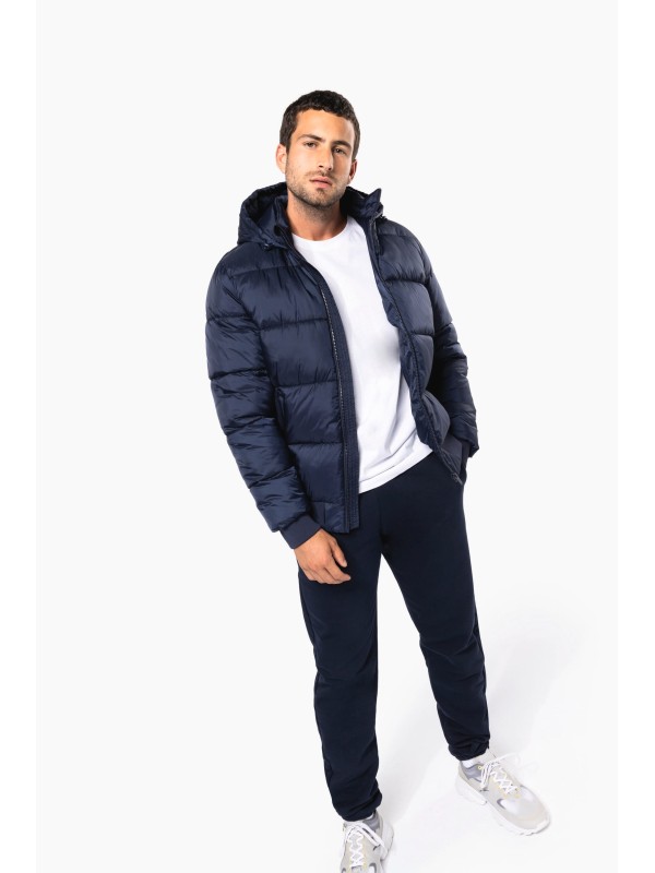 Bluso ripstop reciclado com capuz unissexo - K6166