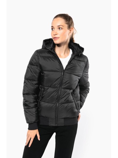 Bluso ripstop reciclado com capuz unissexo - K6166