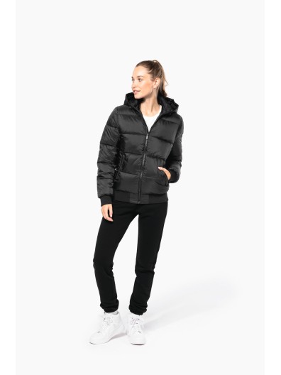 Bluso ripstop reciclado com capuz unissexo - K6166