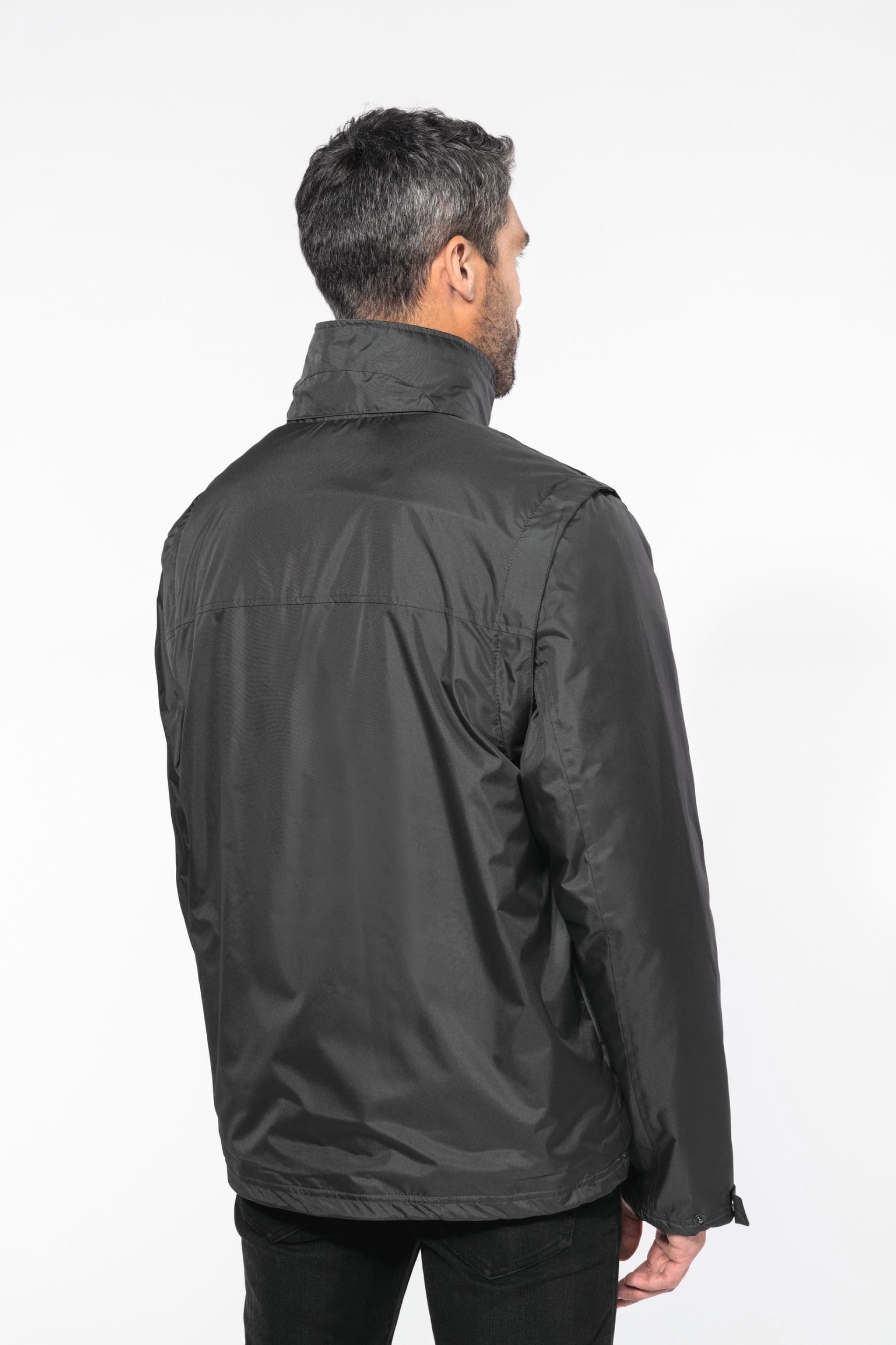 Blusão com mangas amovíveis - K639