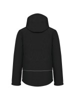 Parka softshell acolchoada com capuz - K650