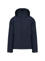 Parka softshell acolchoada com capuz - K650