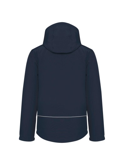 Parka softshell acolchoada com capuz - K650