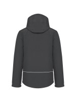 Parka softshell acolchoada com capuz - K650