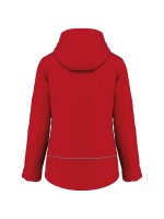 Parka softshell acolchoada com capuz - K651
