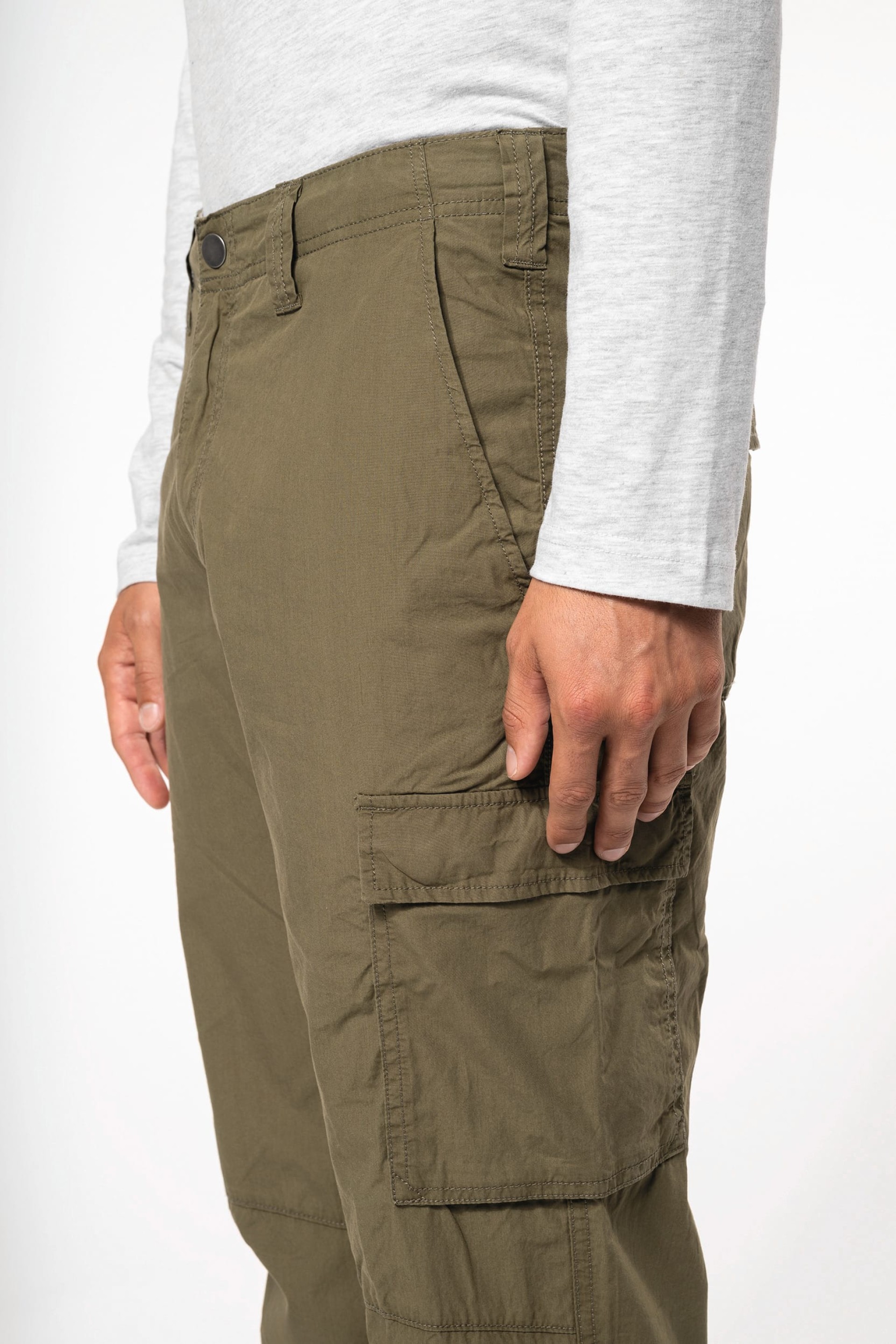 Calças leves multibolsos - K745