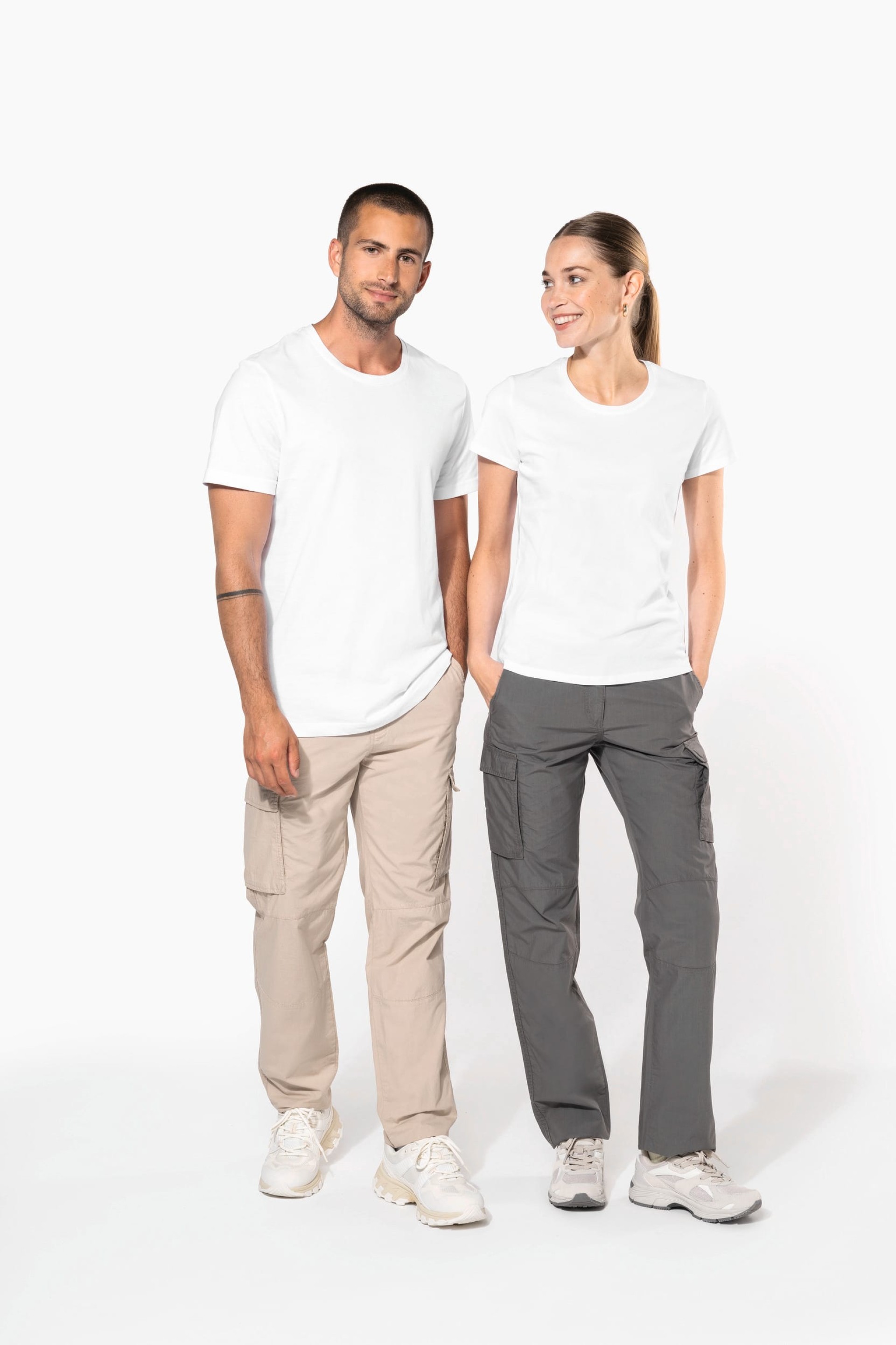 Calças leves multibolsos - K746