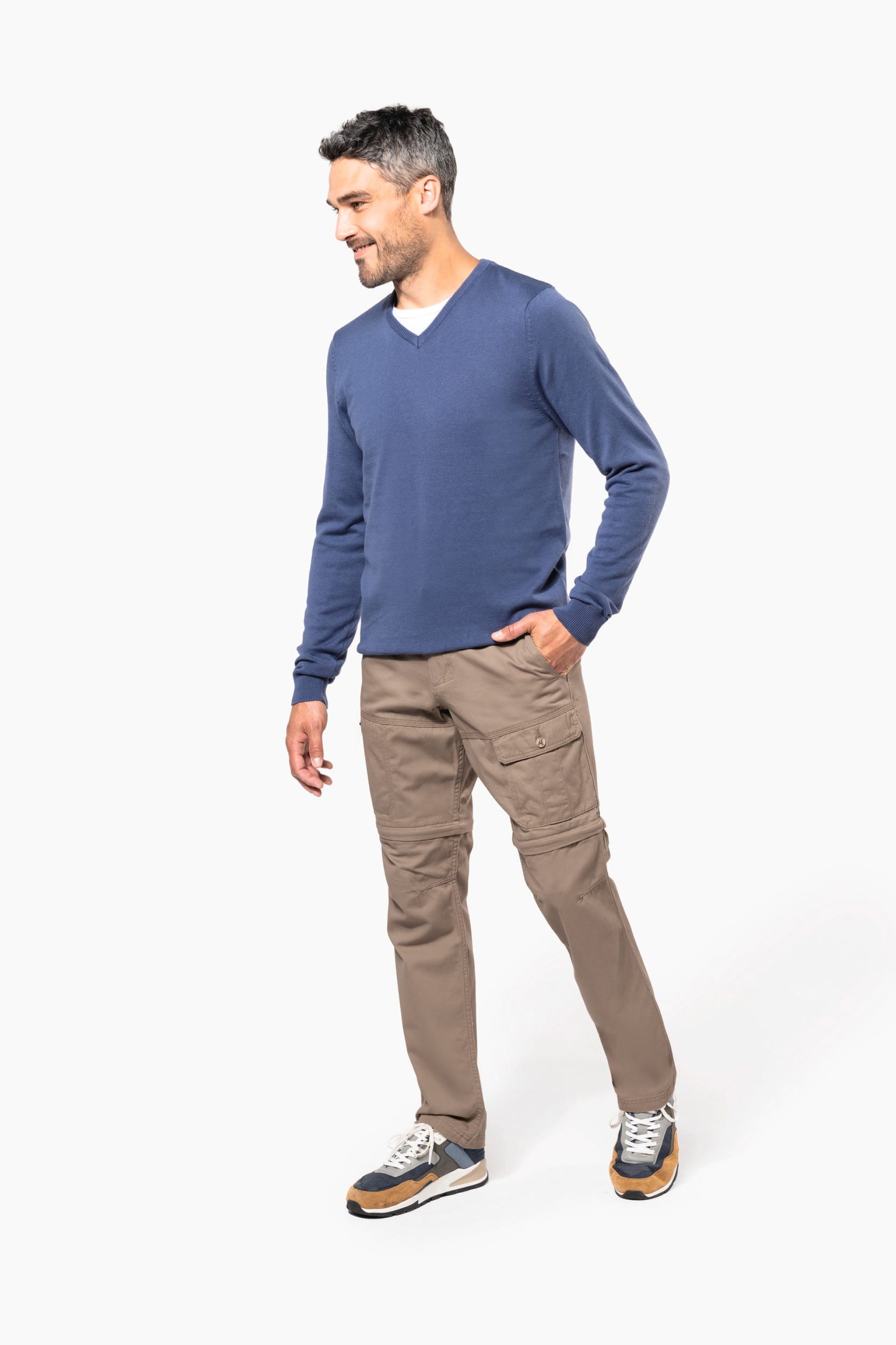 Calças multibolsos 2 em 1 - K785